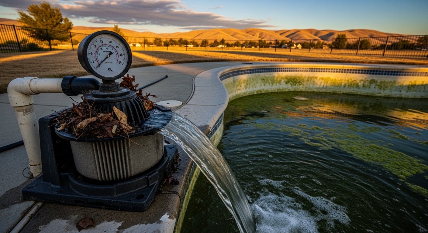 Pool Filter Not Working symptom image